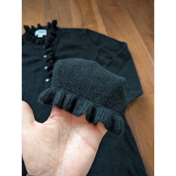 Charter Club Size L Black 100% Cashmere sweater women - Picture 2 of 6